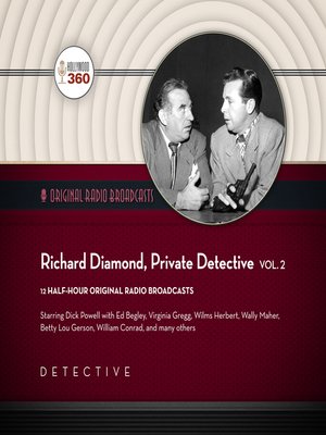 cover image of Richard Diamond, Private Detective, Volume 2